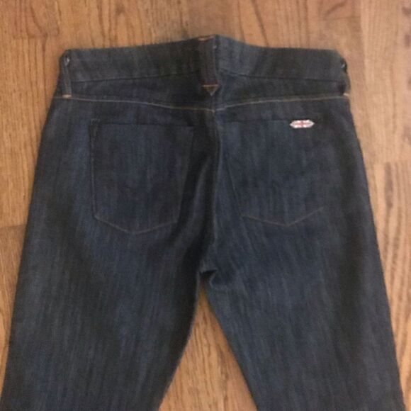 Hudson dark wash skinny stretch jeans 28 - Picture 5 of 8